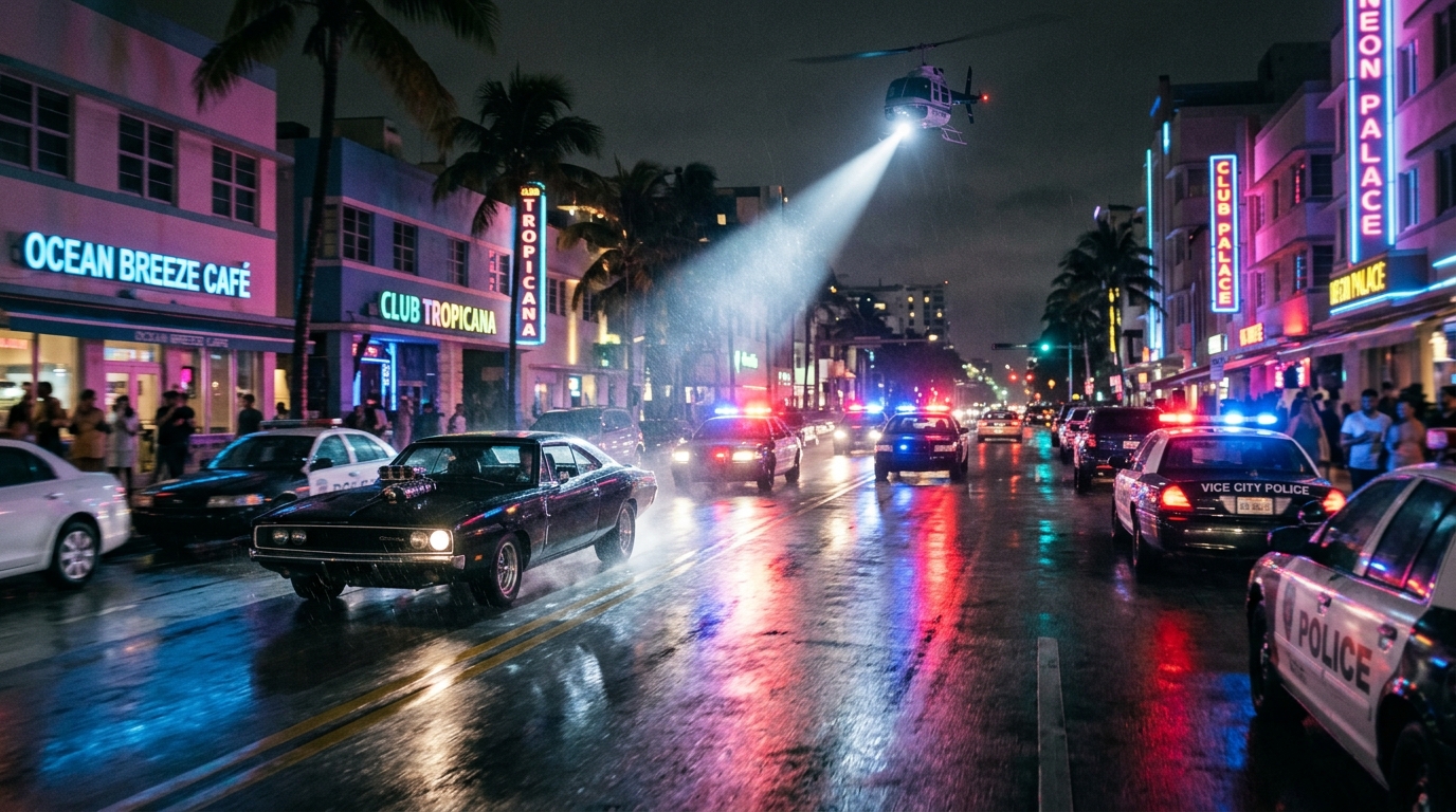 【捜査システム刷新】GTA6の手配度は「6つのアイコン」で激変？従来の星マークから進化したリアル警察AI・容姿特定・包囲網の全貌（※ネタバレなし）