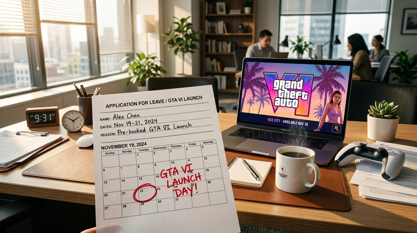 【前代未聞】オーストラリア政府、異例の『GTA6』発売に向けた「無給休暇申請ガイド」を公式公開！「仮病を使うな、今すぐ有休を申請せよ」